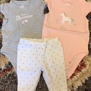 Carter’s baby girl outfit